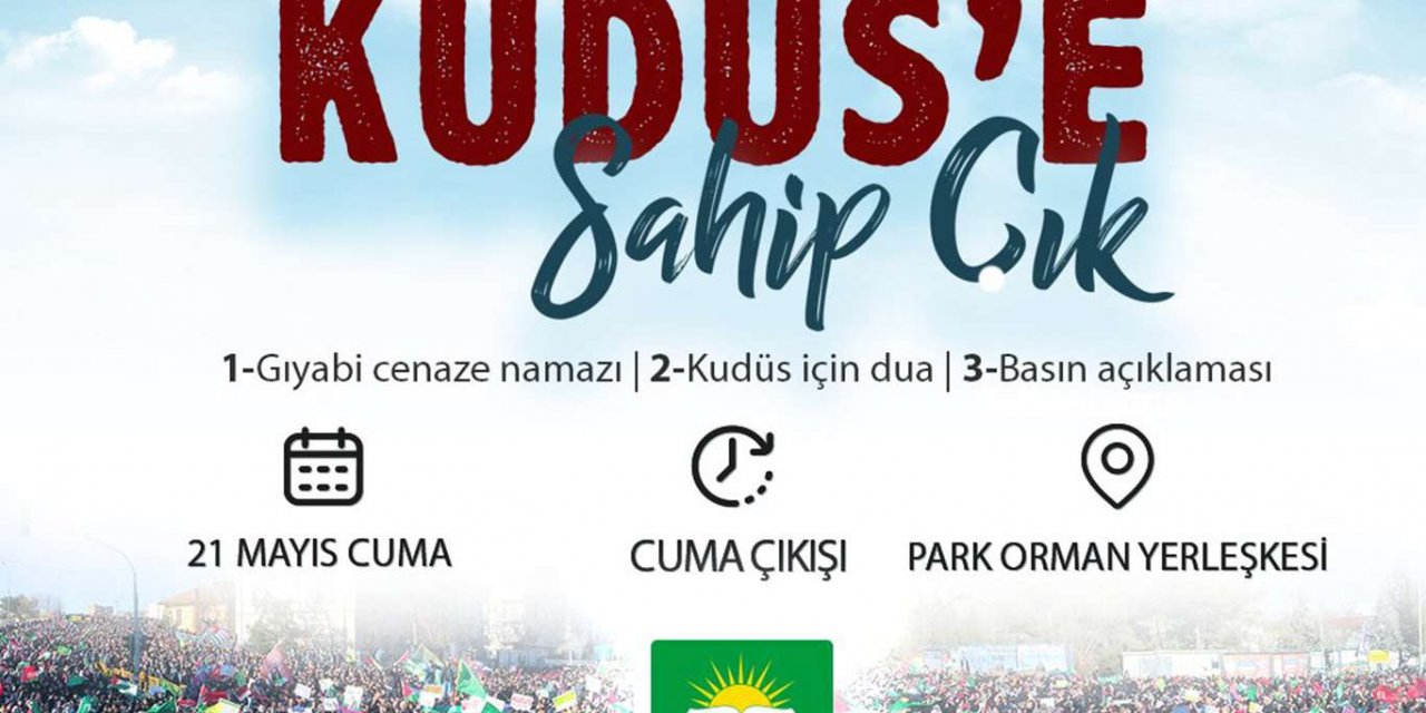 Yarın Diyarbakır'da Filistin'e destek amacıyla kitlesel basın açıklaması yapılacak