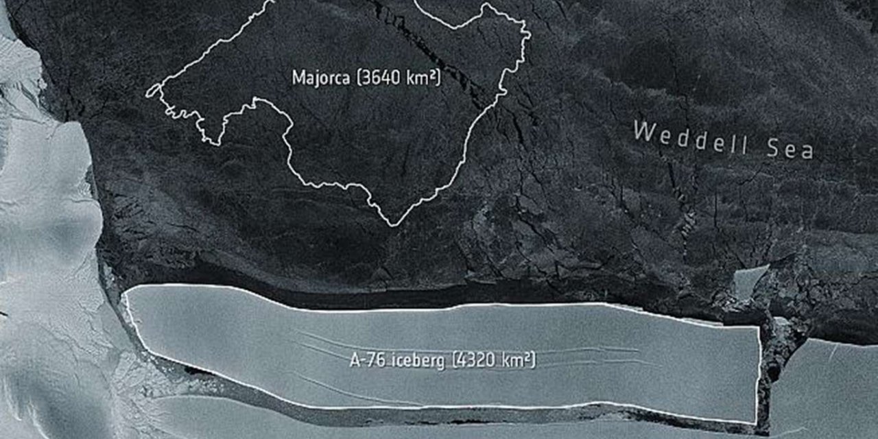 Dünyanın en büyük buzdağı Antarktika’dan koptu