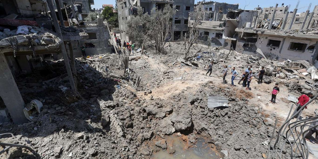 Gazze Hükümet Bilgilendirme Ofisi: Saldırılar sonucu Gazze’de 107 bin Filistinli evinden oldu