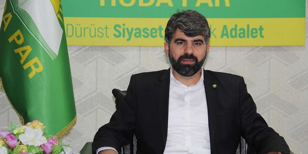 HÜDA PAR Diyarbakır İl Başkanı Dinç: Siyonist işgal rejimiyle siyasi ve ekonomik ilişkiler kesilsin