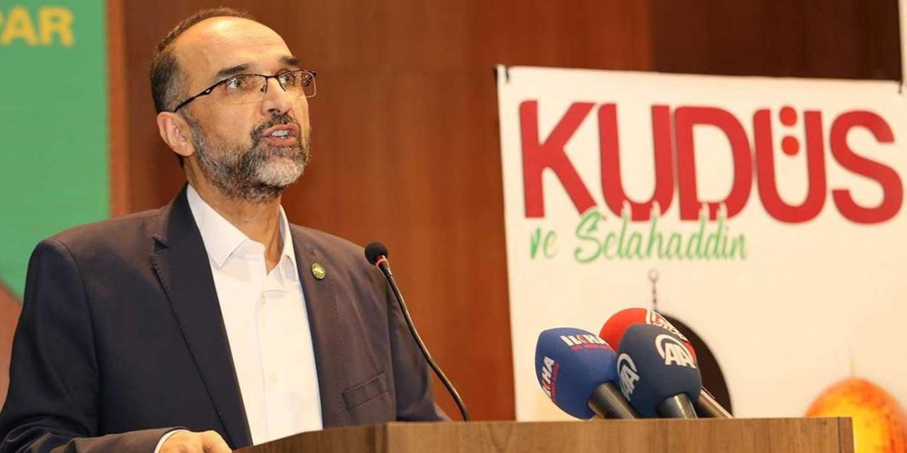 HÜDA PAR Genel Başkanı Sağlam: Filistin halkının zaferlerini tebrik ediyorum