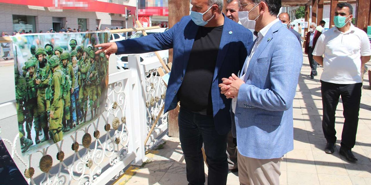 HÜDA PAR Van İl Başkanlığından Kudüs ve Mescid-i Aksa sergisi