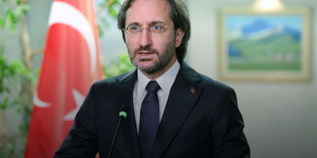 İletişim Başkanı Altun: "Türkiye Filistin'deki zulme çekmek için çalışmaya devam etmektedir"