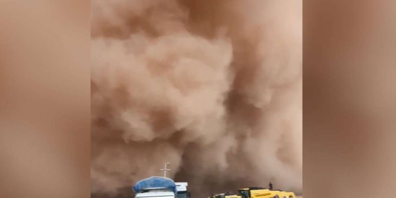 Mardin ve komşu illerde toz fırtınası hayatı olumsuz etkiledi