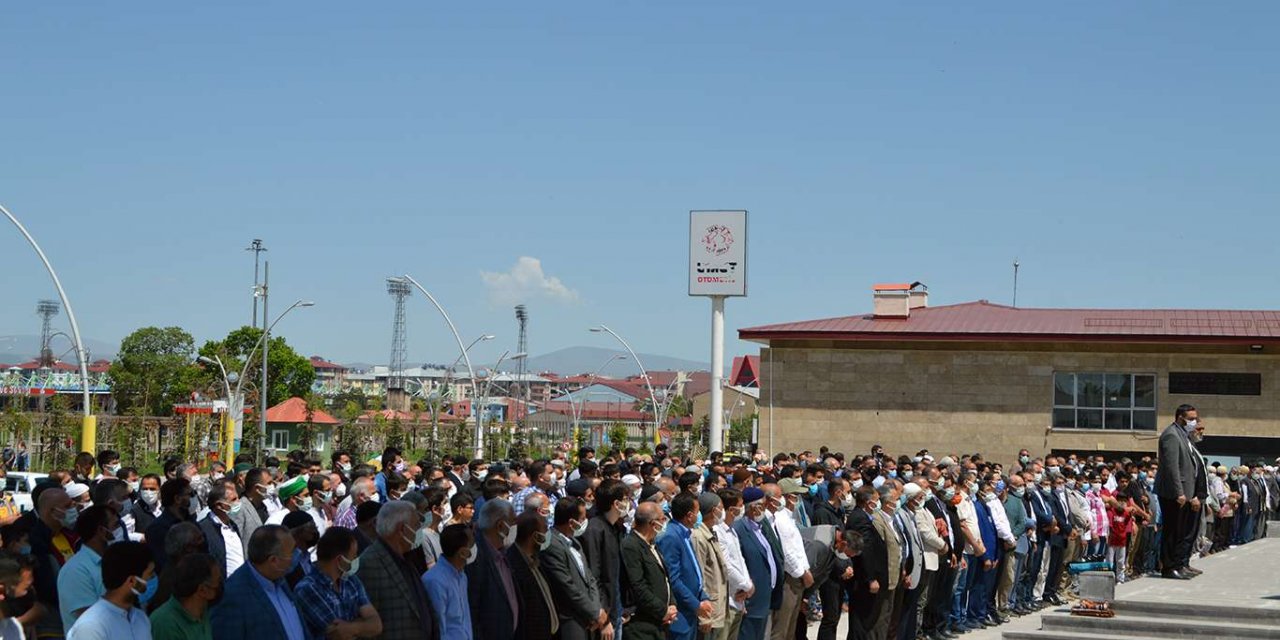 Ağrı halkı Filistinliler için bir araya geldi