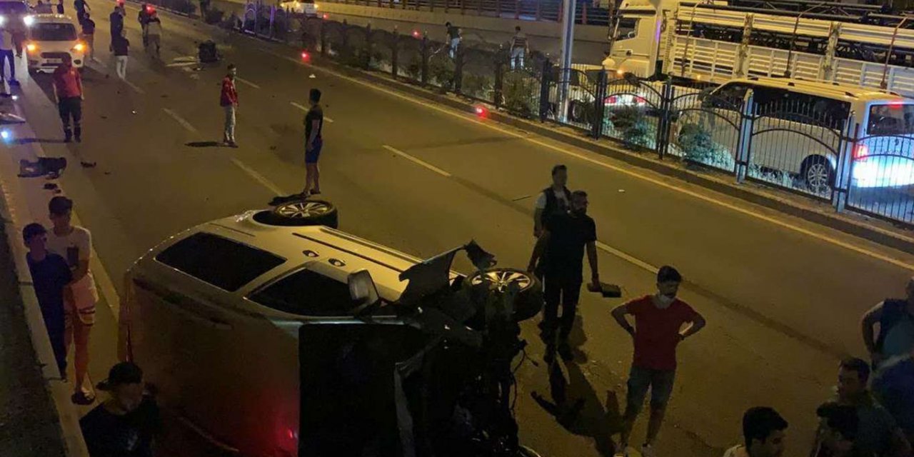 ​Diyarbakır-Şanlıurfa Karayolunda gece yarısı meydana gelen kaza paniğe neden oldu