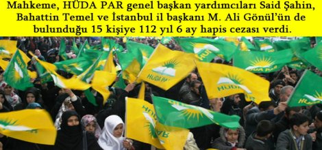 `HÜDA PAR`ı Siyasetten Tasfiye Girişimi`