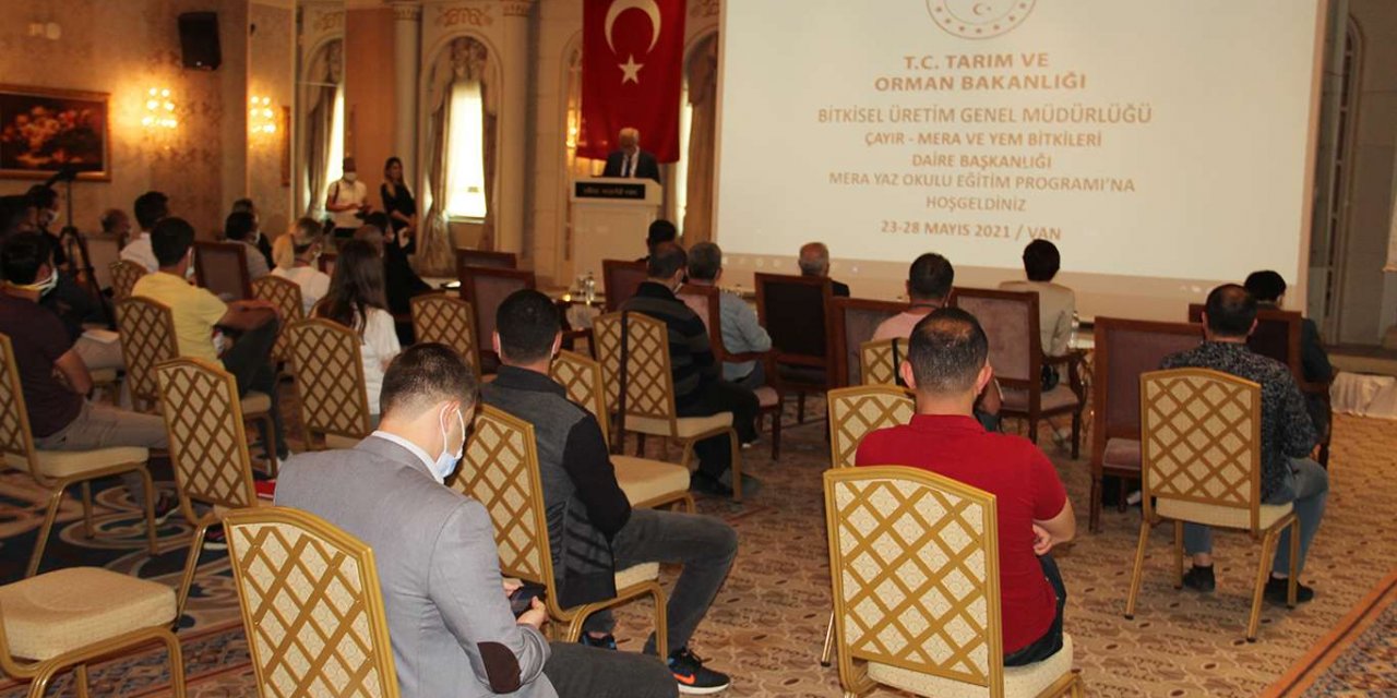 "Mera Yaz Okulu" Van Tarım ve Orman İl Müdürlüğü ev sahipliğinde başladı