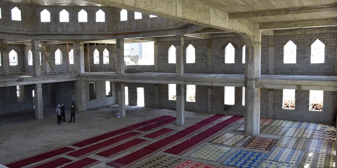 Şifahane Camii inşaatında sona gelindi