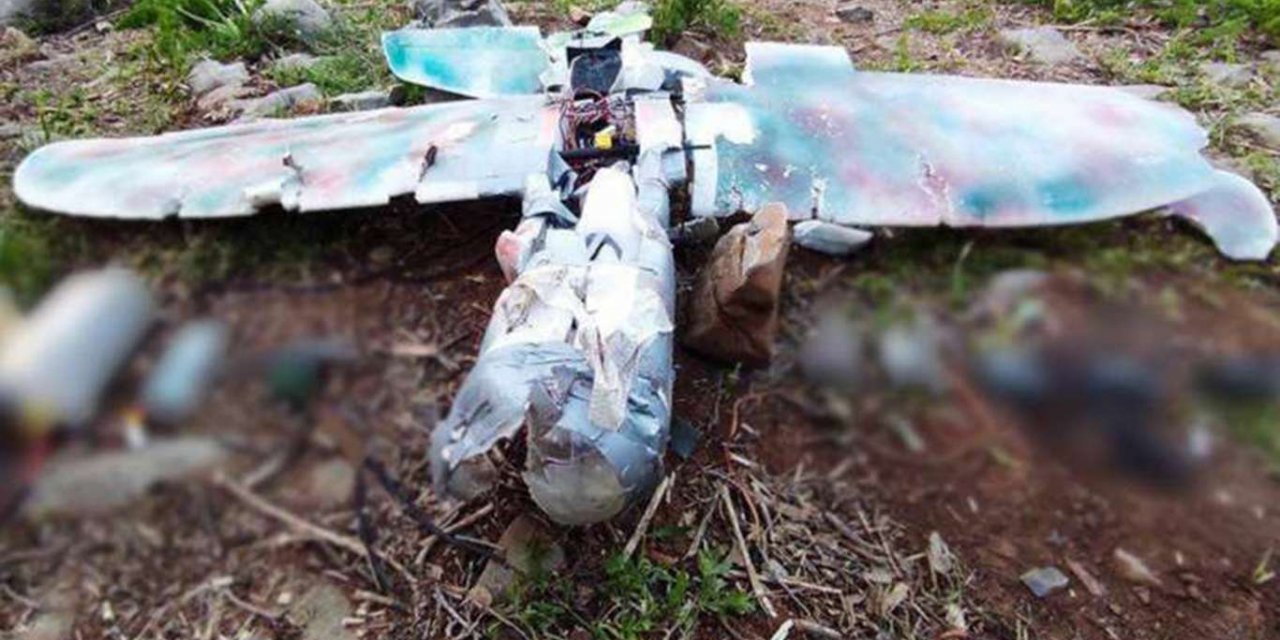 Fırat Kalkanı üs bölgesine fırlatılan maket uçak düşürüldü