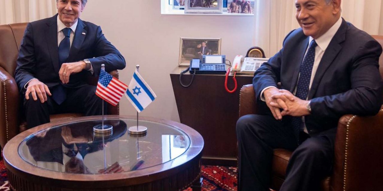 Siyonist hamisi ABD Dışişleri Bakanı Blinken işgal rejimini savundu