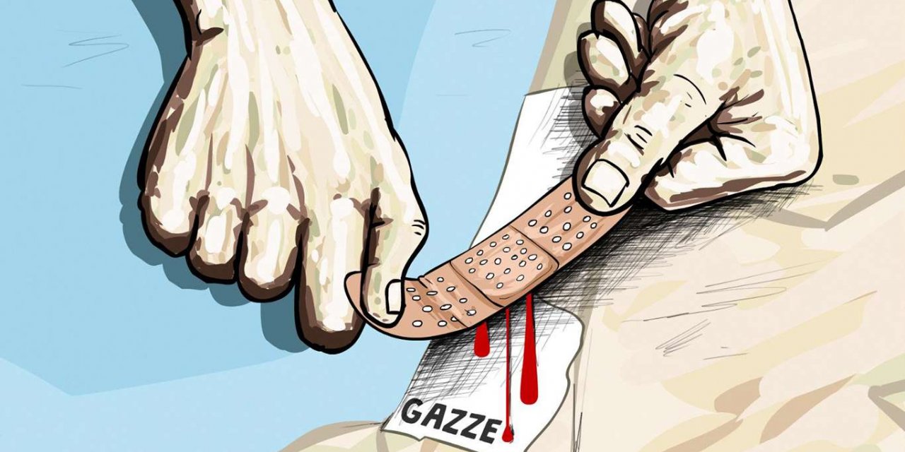 İşgal rejiminin katliamına sessiz kalan AB'den Filistin'e insani yardım