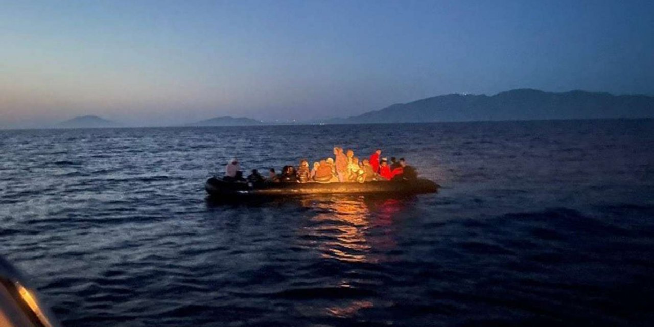 Li nêzî Muglayê 27 koçber hatin rizgarkirin