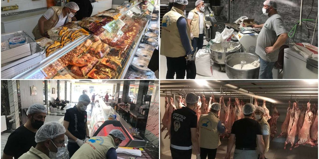 Van'da kasap, şarküteri ve fırınlar denetlendi