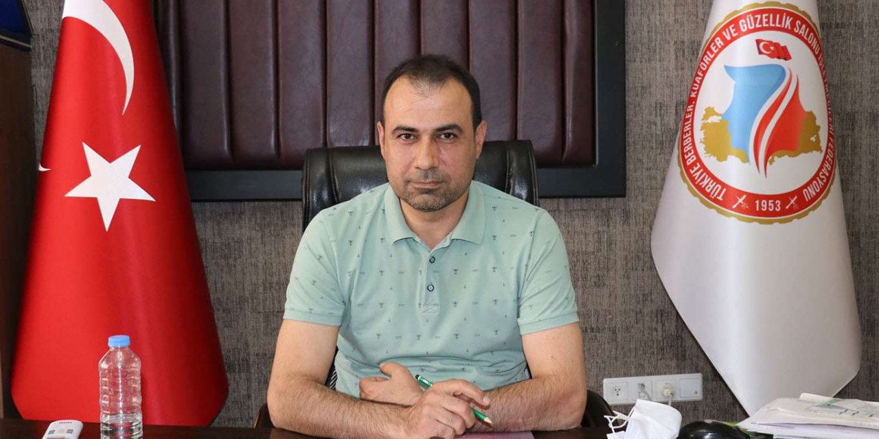 Malatya Berberler ve Kuaförler Odasından esnafa sahip çıkma çağrısı