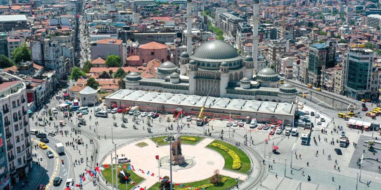 Taksim Camii'nin açılışı bugün yapılacak