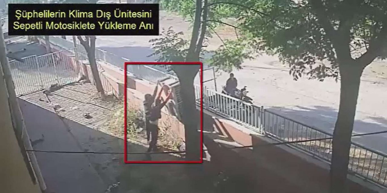 Klima ünitesi çalan şüpheli tutuklandı