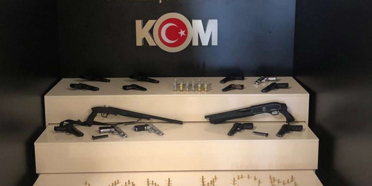 Van'da silah ticareti operasyonu: 13 gözaltı