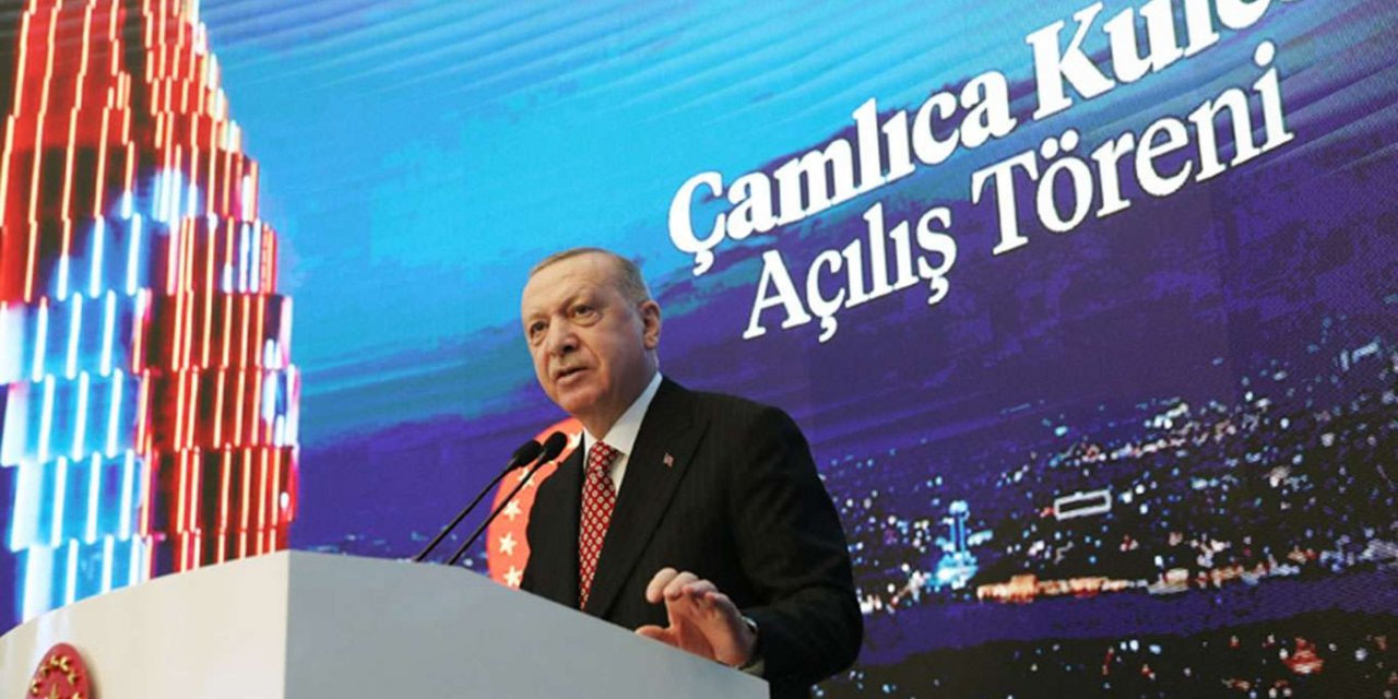 Erdoğan inaugurates Çamlıca Tower