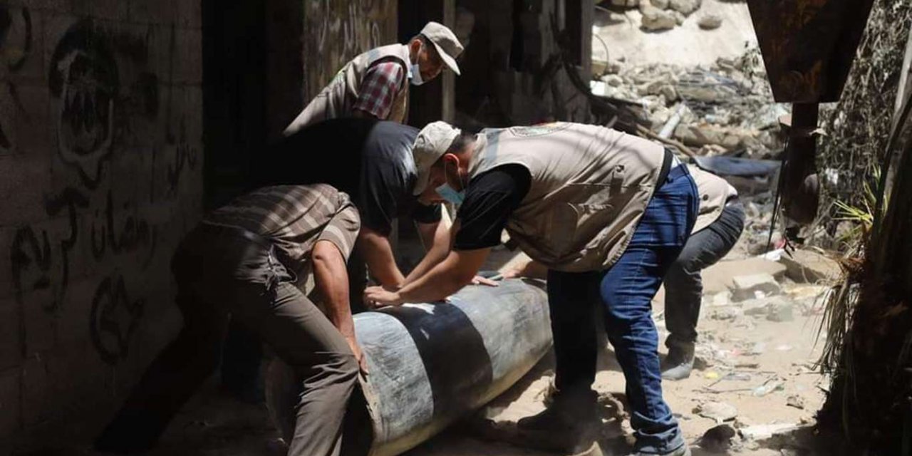 Siyonist işgal rejiminin attığı füzelerden patlamayan 292'si imha edildi