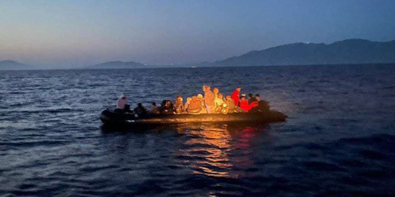 Bir haftada 200 düzensiz göçmen kurtarıldı