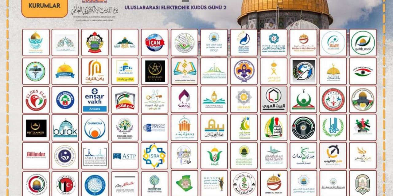 30 ülkenin katılımıyla Kudüs için elektronik ortamda farkındalık etkinlikleri yapılacak