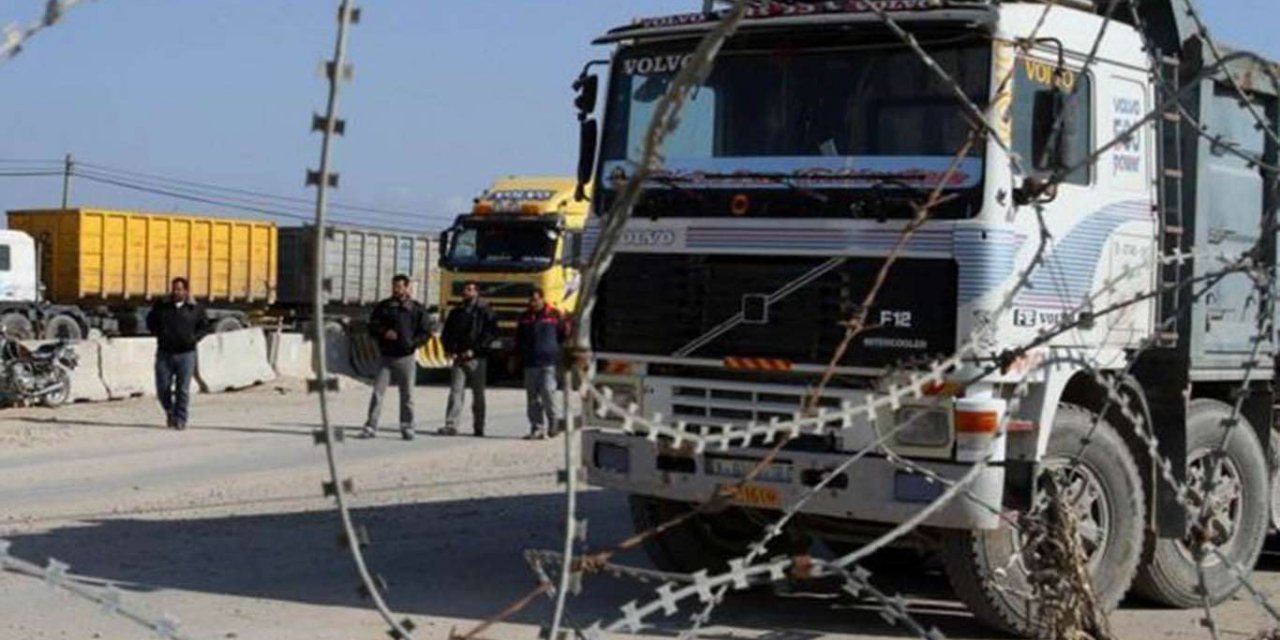 Siyonist işgal rejimi temel ihtiyaçların Gazze'ye girişini engelliyor