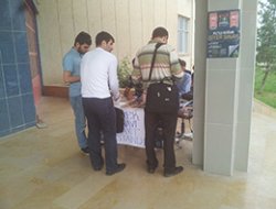 D.Ü'de Siyer Sınavı Standı Açıldı