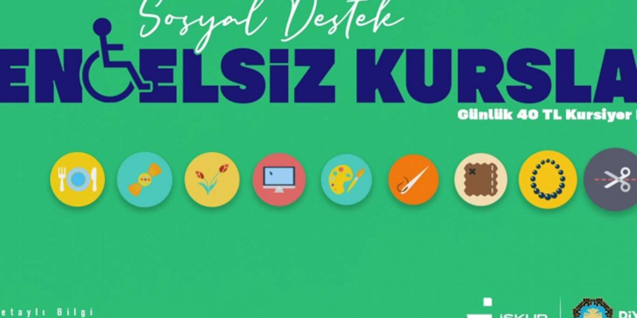 Diyarbakır'da engellilere yönelik 9 yeni kurs açılıyor