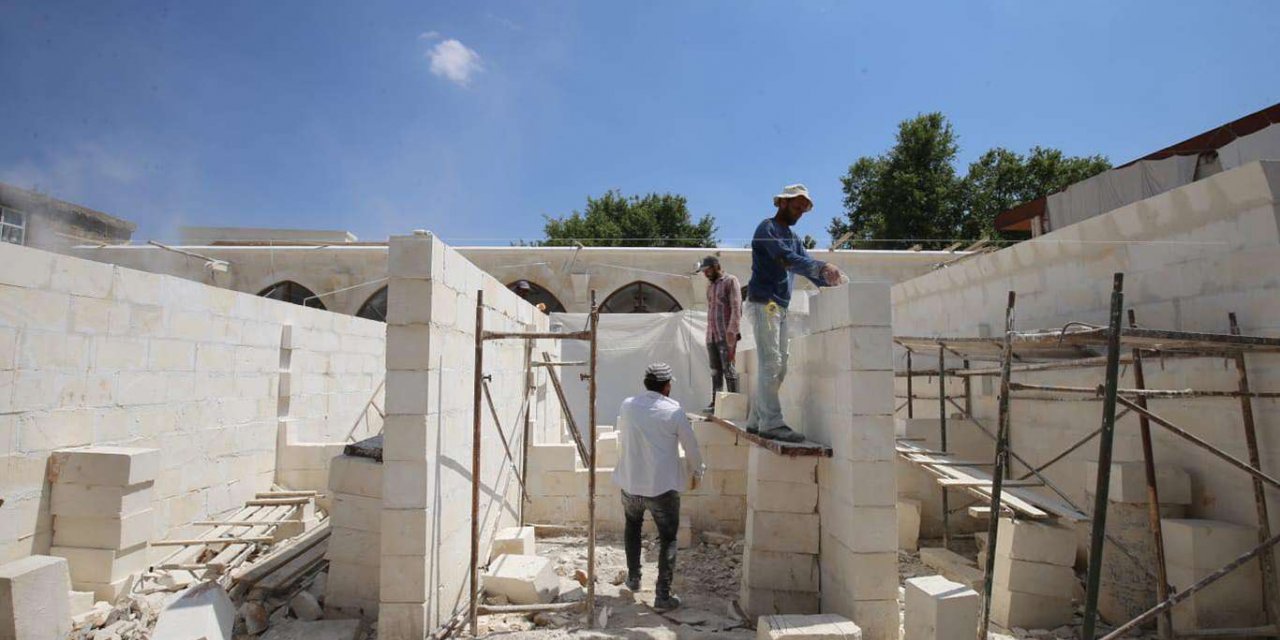 Adıyaman'ın tarihi çarşısı restore ediliyor