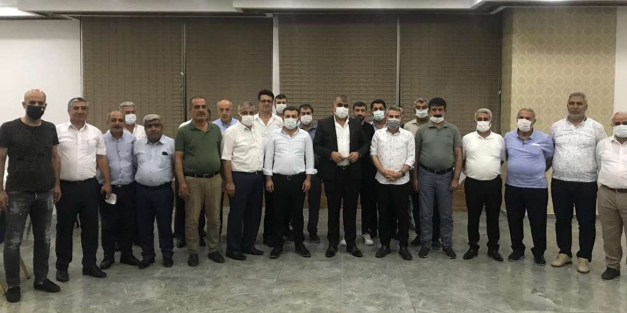 Batman merkez muhtarları mahalle sorunlarının çözümü için toplandı
