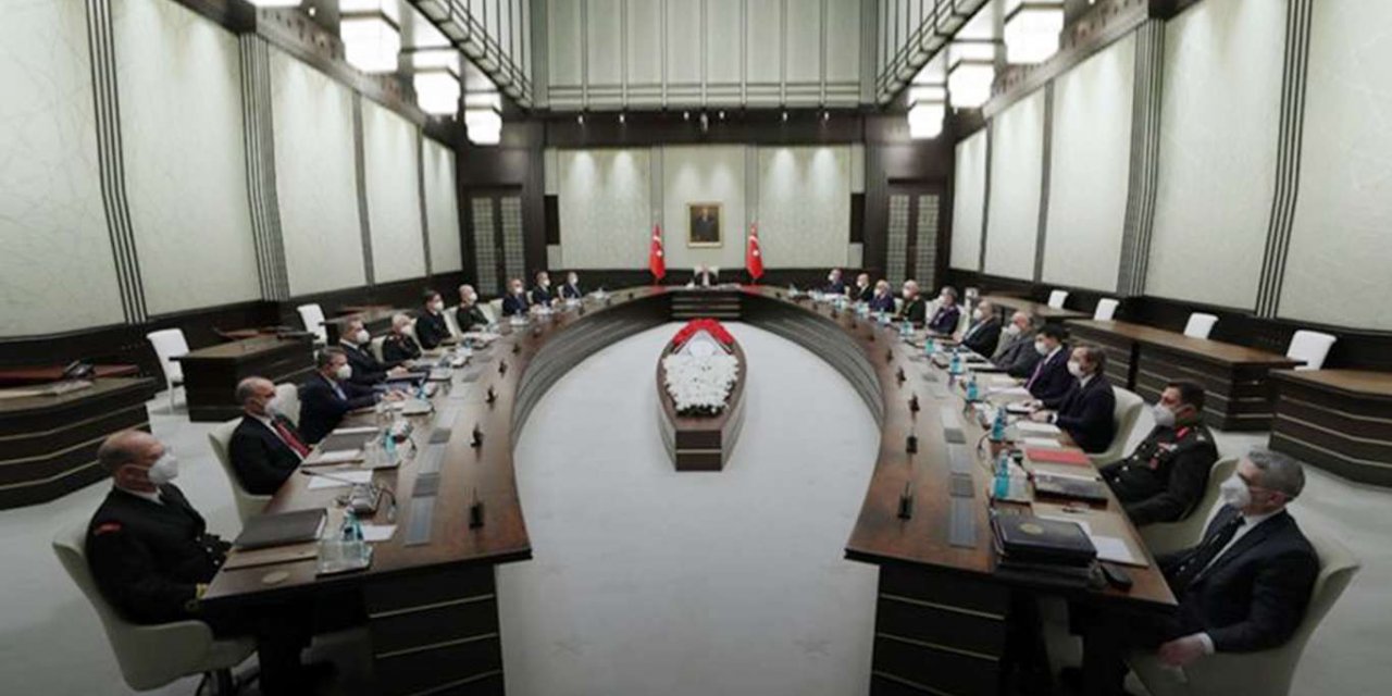 Milli Güvenlik Kurulu, Cumhurbaşkanı Erdoğan başkanlığında toplandı