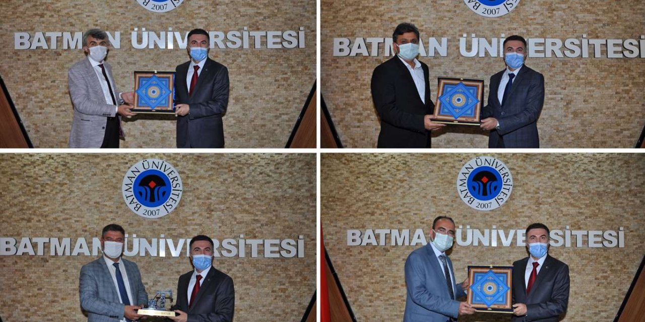 Rektörlerden Batman Üniversitesi Rektörü Demir’e Ziyaret