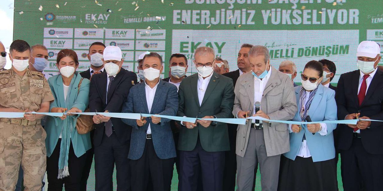 Diyarbakır'da çöpten elektrik üretecek tesisin açılışı yapıldı