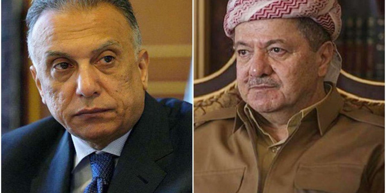 Irak Başbakanı Kazımi, Mesud Barzani ile görüştü