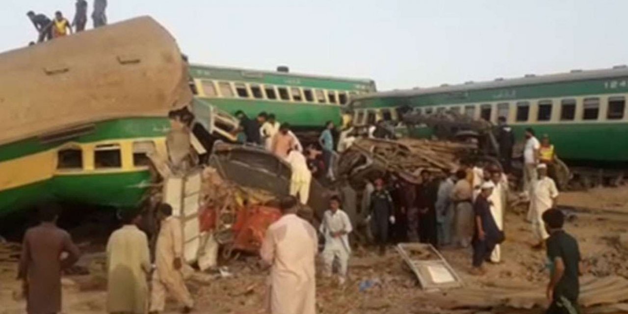 Li Pakistanê trênma rêwîyan qeza kir: 36 mirî 50 birîndar