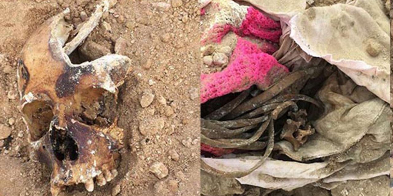 Di navbera Xaneqîn û Kîfrî de goristana komî ya ku aîdî heyama Baas bû hat dîtin