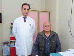 Manisa'da bir hastanın tüm atar damarları değişti