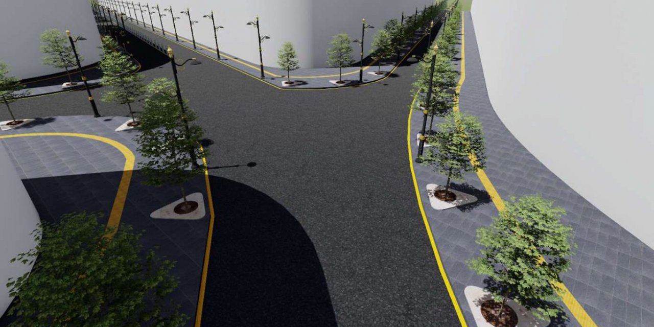 İpekyolu Belediyesi yeni prestij cadde çalışmalarına devam ediyor