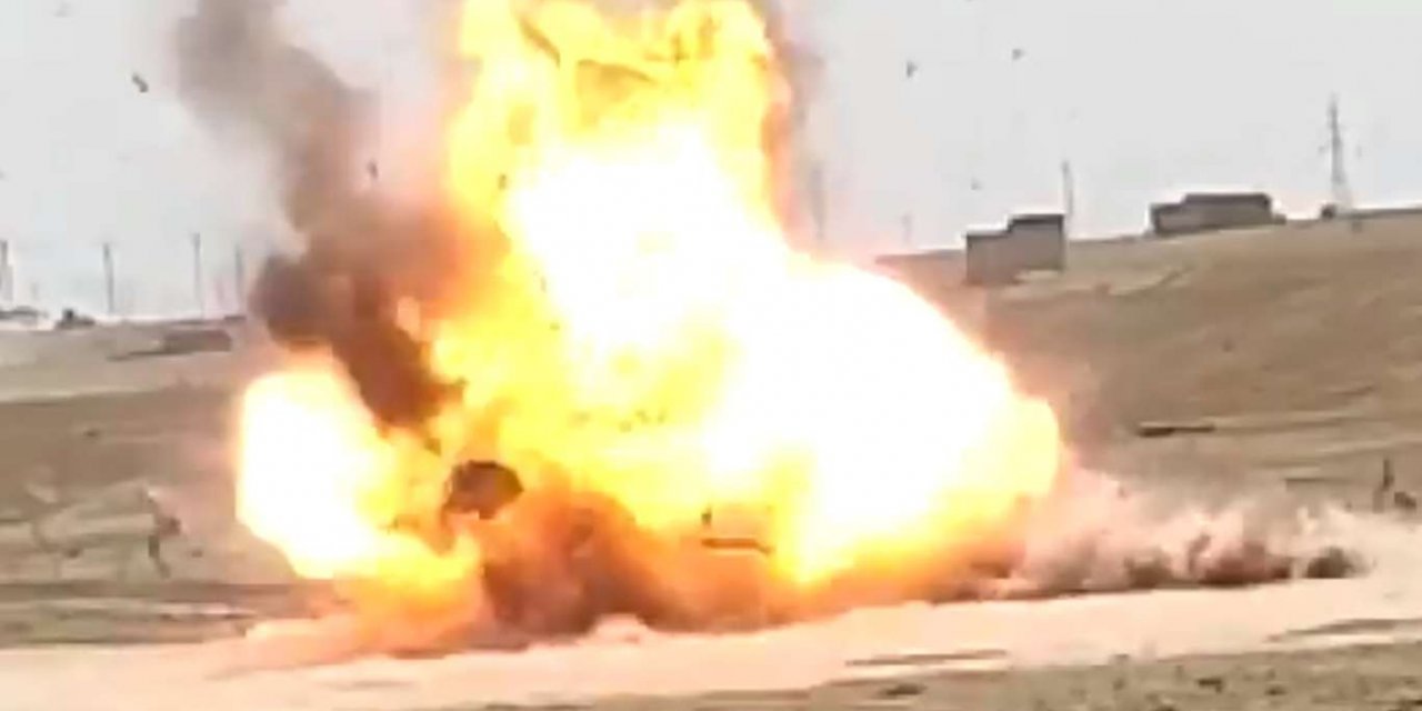 MSB: Araziye bırakılan araçta patlayıcı tespit edildi