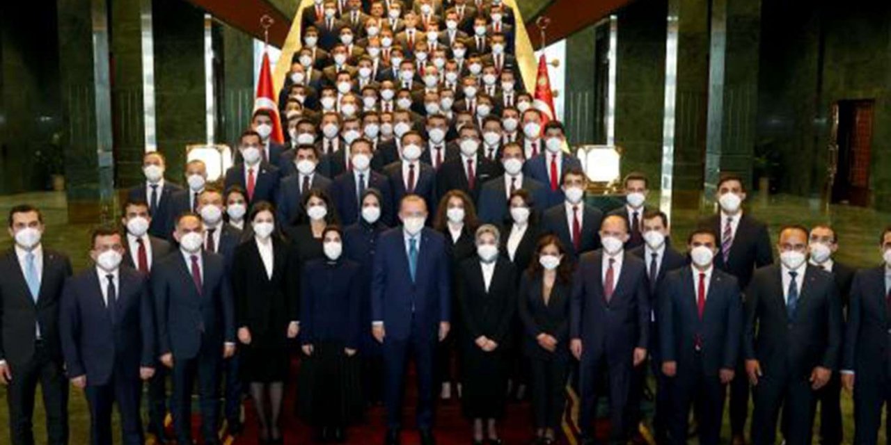 Cumhurbaşkanı Erdoğan kaymakam adaylarını kabul etti