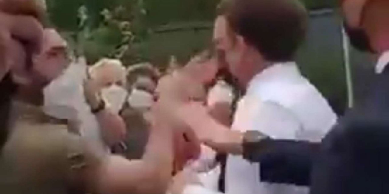 French President Macron slapped by man during visit to southeastern France