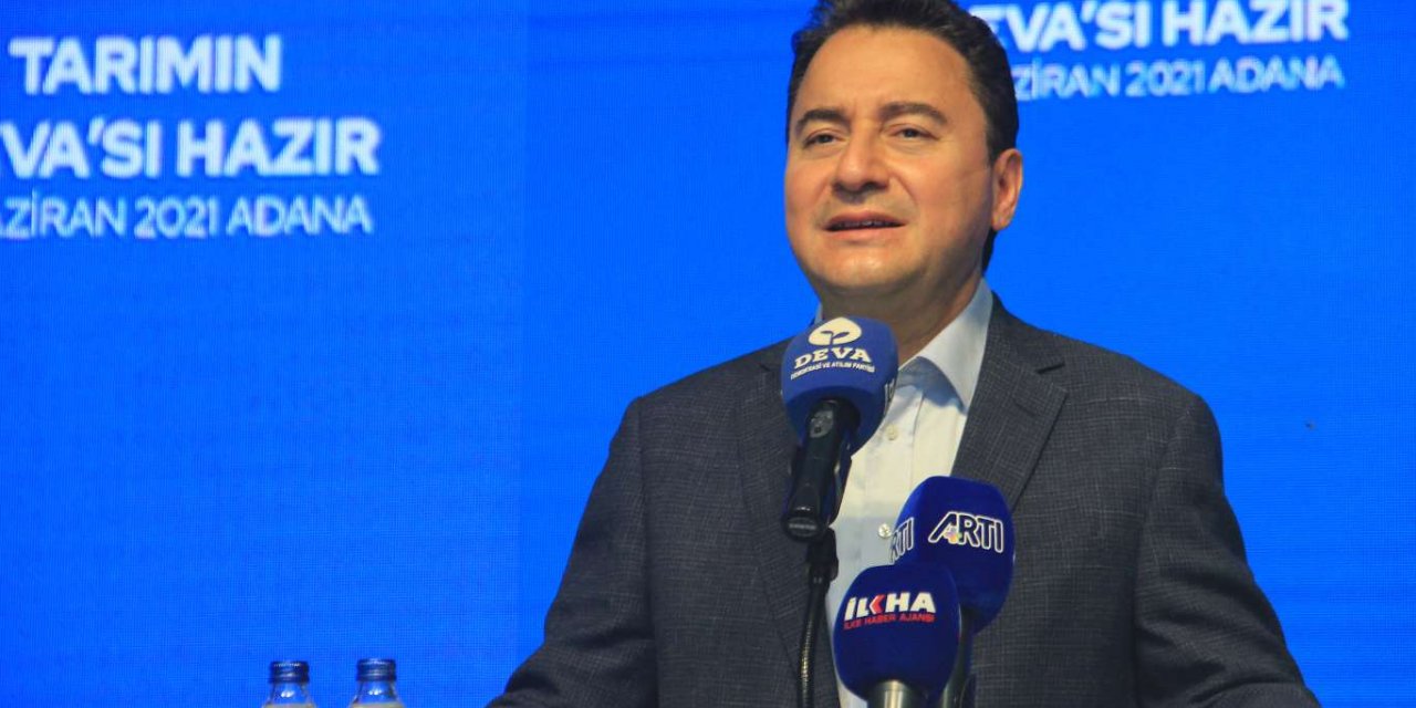DEVA Partisi Genel Başkanı Babacan Adana'da tarım eylem planını anlattı