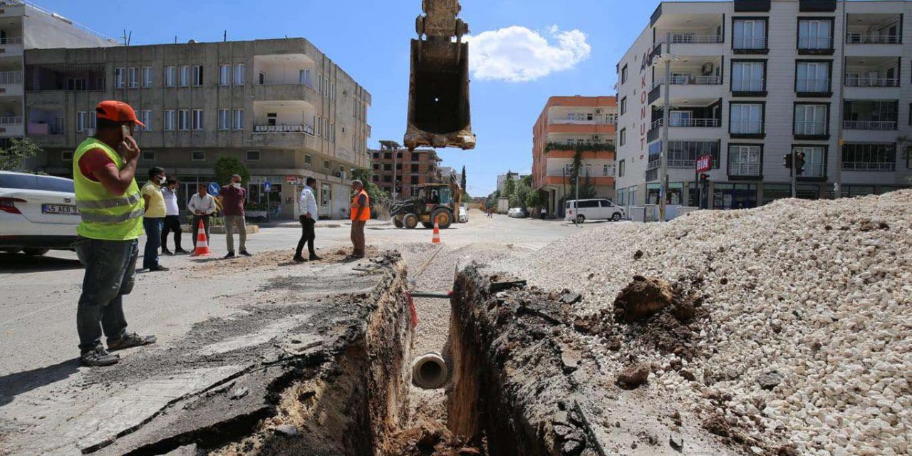 Adıyaman'da bazı caddeler yenileniyor