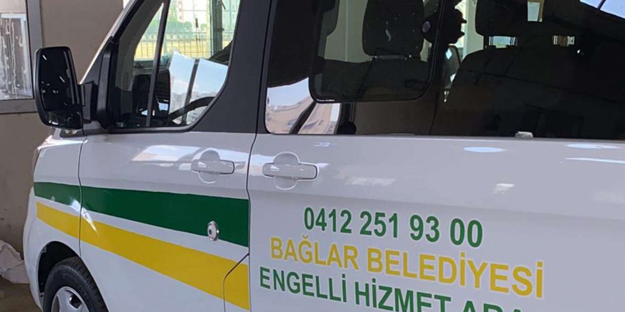 Diyarbakır'da engelli ve yaşlıların ulaşımını sağlamak için araç tahsis edildi