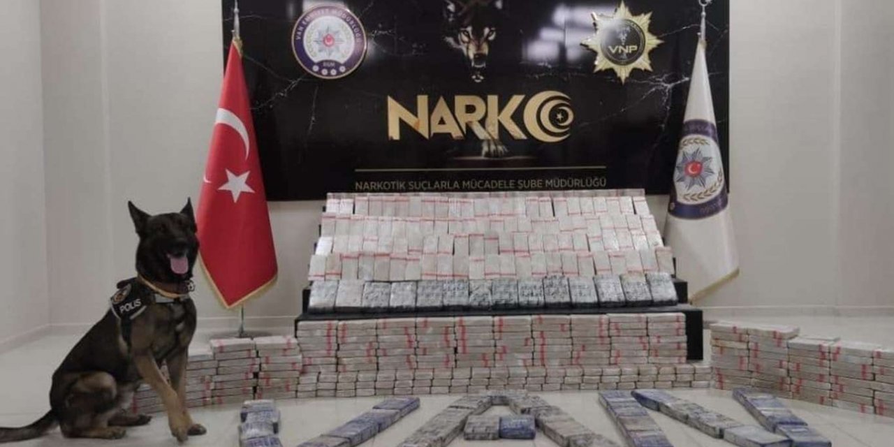 Van'da 307 kilo eroin ele geçirildi