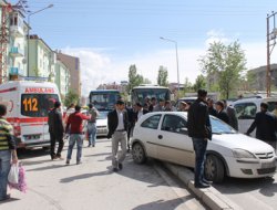 Van'da trafik kazası