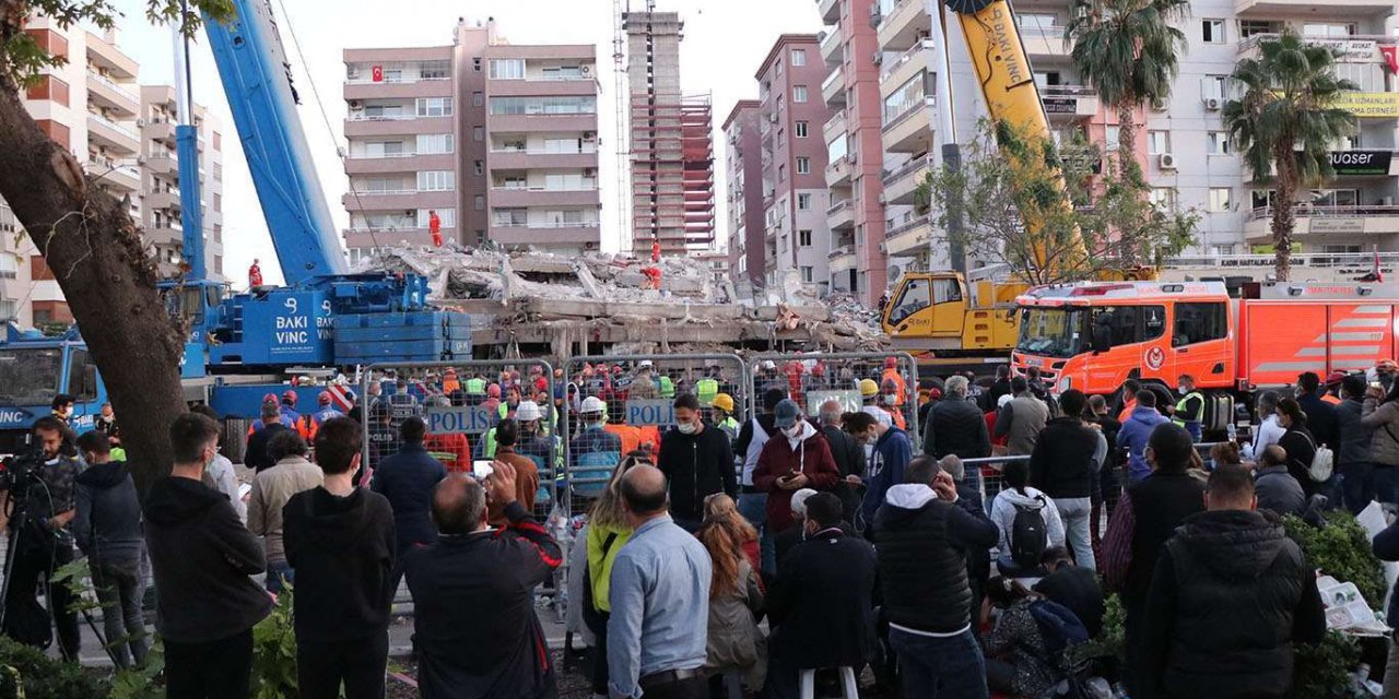 İzmir depreminde yıkılan Rıza Bey Apartmanı iddianamesi hazırlandı
