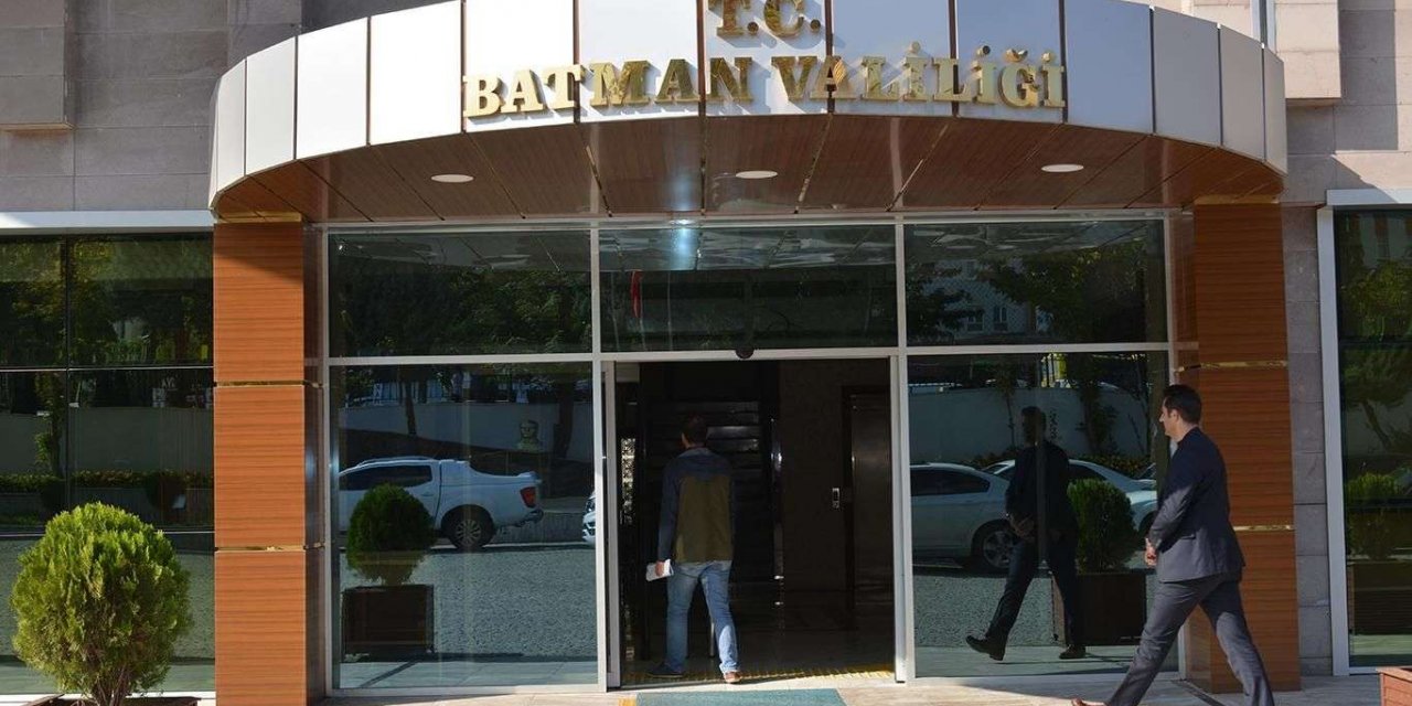 Batman Valiliğinden usulsüzlük yapan memurlara ilişkin açıklama
