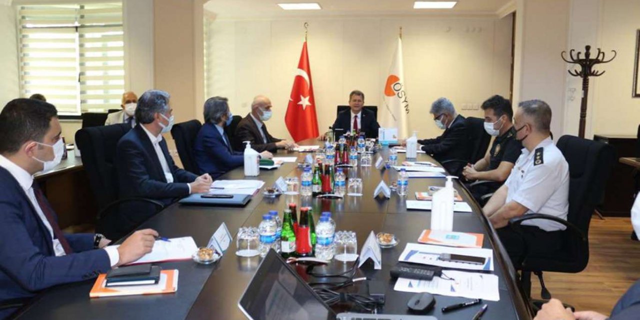 2021-YKS Merkez Sınav Koordinasyon Kurul Toplantısı gerçekleştirildi